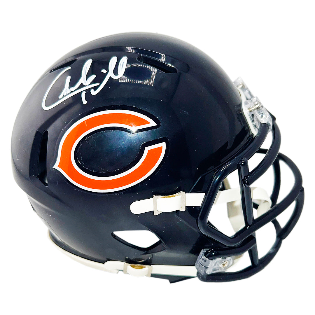Charles Tillman Signed Chicago Bears Speed Mini Football Helmet (Beckett)