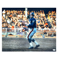 Y.A. Tittle Signed 4x NFL MVP HOF 71 Inscription New York Pose 7-1 Football 16x20 Photo (JSA)