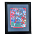 Jessie Tuggle Signed Atlanta Pose 1 Football Framed 8x10 Photo (JSA)