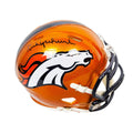 Rick Upchurch Signed Denver Broncos Flash Speed Mini Replica Football Helmet (JSA)