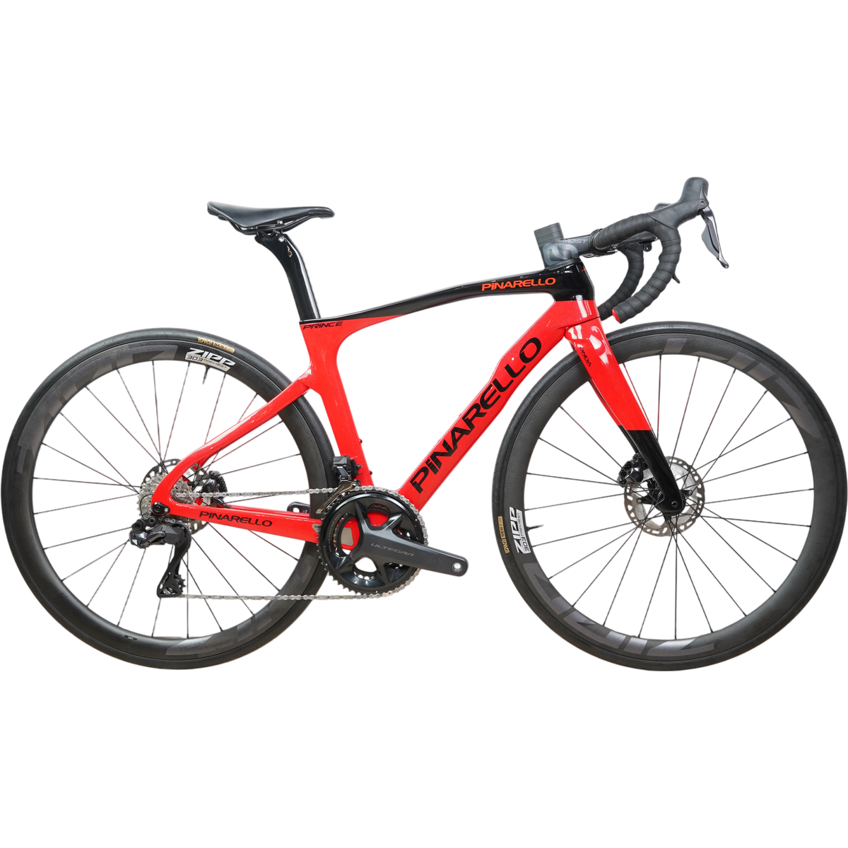 2023 Pinarello Prince Ultegra Di2 700c Disc Brake Road Bike - Zipp 303's - 46cm