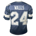 Everson Walls Signed Dallas Navy Grey Numbers Football Jersey (JSA)