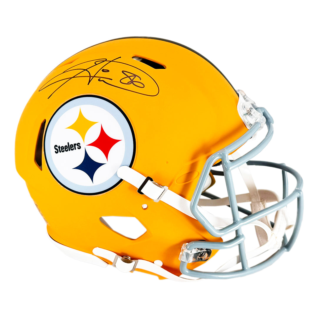 Hines Ward Signed Pittsburgh Steelers Authentic Alt 2025 Speed Full-Size Football Helmet (JSA)