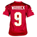 Peter Warrick Signed FSU College Red Football Jersey (Beckett)