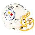 TJ Watt Signed Pittsburgh Steelers Authentic Retro Speed Full-Size Football Helmet (Beckett)