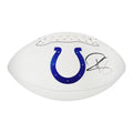 Reggie Wayne Signed Logo Panel Indianapolis Colts Official NFL Team Logo Football (Beckett)