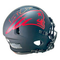 Vince Wilfork Signed New England Patriots Authentic Eclipse Speed Full-Size Football Helmet (Beckett)