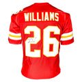 Damien Williams Signed Kansas City Red Football Jersey (JSA)