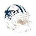 Erik Williams Signed Dallas Cowboys Alternate Speed Mini Replica Football Helmet (JSA)
