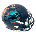 Ricky Williams Signed Miami Dolphins Rivalries Speed Mini Football Helmet (JSA)