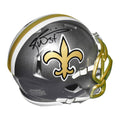 Ricky Williams Signed New Orleans Saints Flash Speed Mini Replica Football Helmet (JSA)