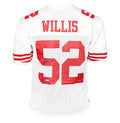 Patrick Willis Signed San Francisco White Football Jersey (Beckett)