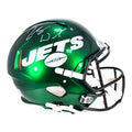 Zach Wilson Signed New York Jets Authentic Speed Full-Size Football Helmet (Beckett)