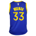 James Wiseman Signed 2020 #2 Pick Inscription Warriors Nike Jersey (Beckett)