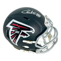 Charlie Woerner Signed Atlanta Falcons Speed Mini Football Helmet (Beckett)